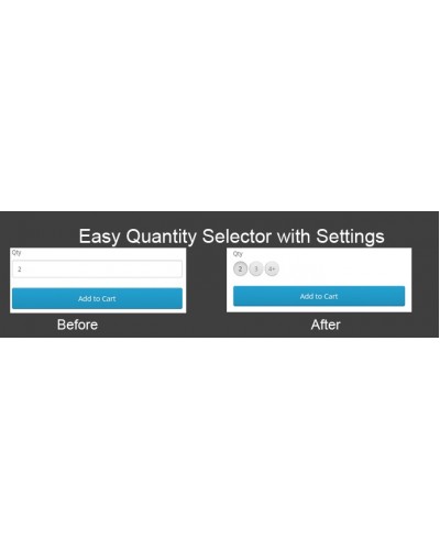VQMOD Easy Quantity Selector with Settings